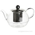 حار بيع مجموعة الشاي المزهرة Chikao Glass Teapot